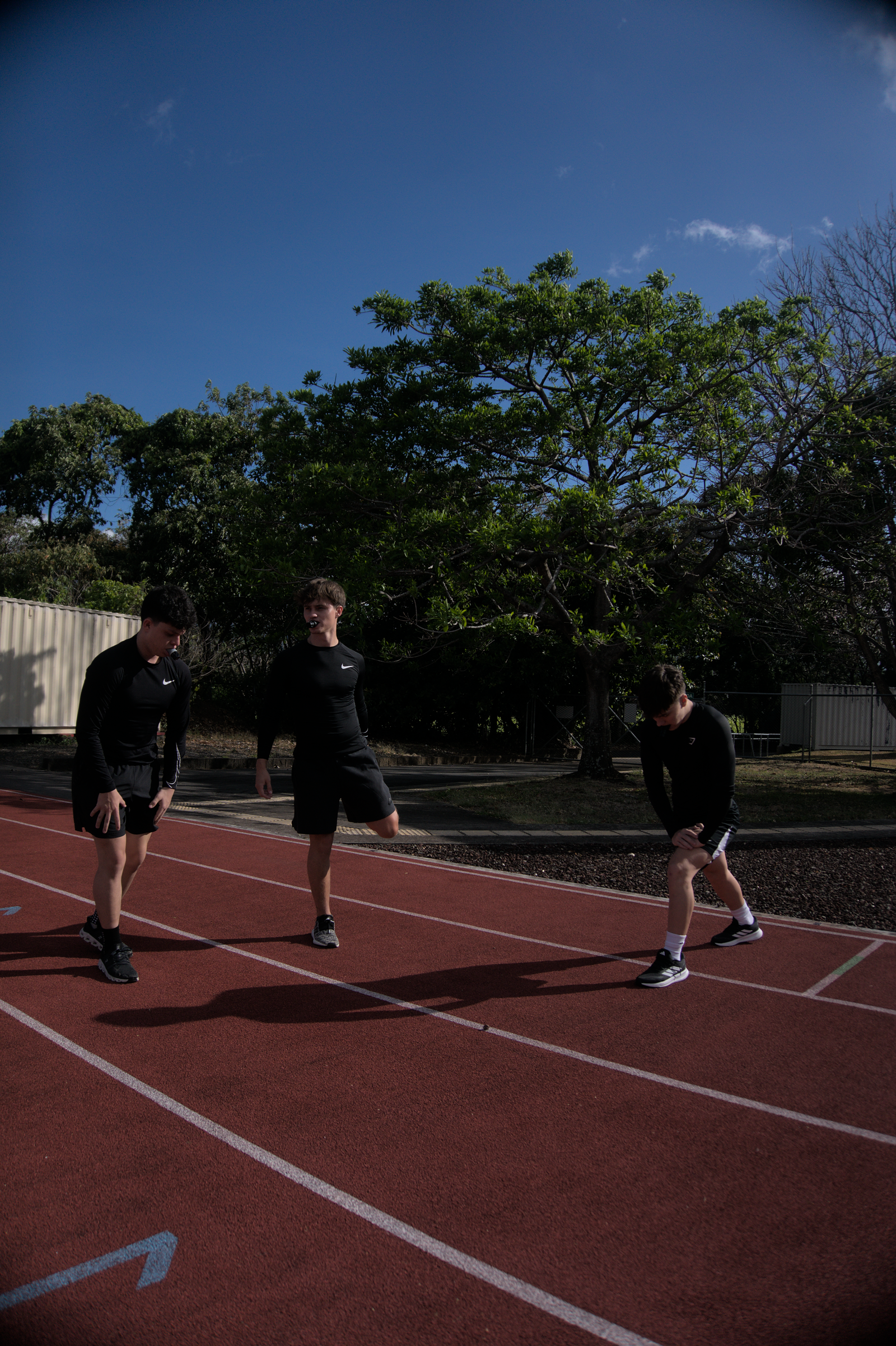Atletas pista